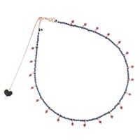 Collana Maman et Sophie Donna zaffiro e granato in Argento Granato GHISF2ZAGR - GHISF2ZAGR